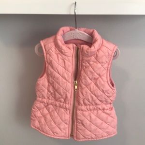 12-18 month pink Old Navy puffer vest